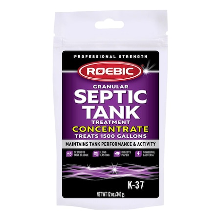 Roebic Roebic Granules Septic System Treatment 12 oz K-37BAG-4-12